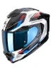 Sleek White-Red-Blue