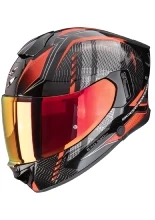 Kask integralny Scorpion EXO-530 AIR Theras czarno-czerwony + Gratisy