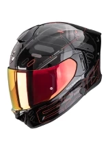 Kask integralny Scorpion EXO-530 AIR Fond czarno-czerwony + Gratisy