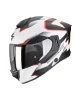 Clip Matt White-Black-Red