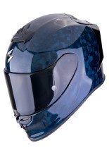 Kask integralny Scorpion EXO-R1 EVO Carbon Air Onyx niebieski + Gratisy