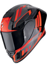 Kask integralny Scorpion EXO-R1 EVO II Air Vital czarno-srebrno-czerwony + Gratisy