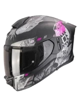 Kask integralny Scorpion EXO-530 AIR Hadji czarno-różowy matowy + Gratisy