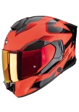 Kask integralny Scorpion EXO-530 AIR Clip czerwono-czarny + Gratisy