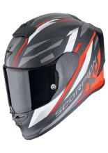 Kask integralny Scorpion EXO-R1 EVO Carbon Air Runner czarno-czerwony matowy + Gratisy