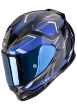 Kask integralny Scorpion Exo-491 Zumo czarno-niebieski + Gratisy