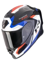 Kask integralny Scorpion EXO-R1 EVO Carbon Air Propel czarno-czerwony + Gratisy