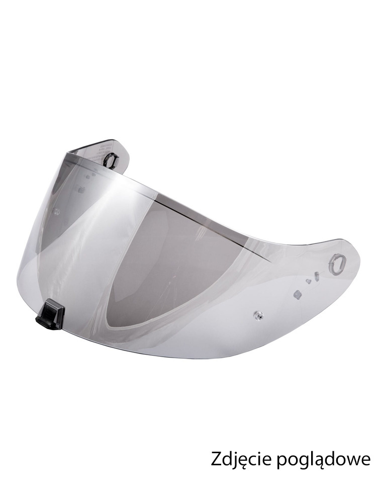 Szybka do kasku Scorpion Exo-/391/520/1400/R1 lustrzana srebrna