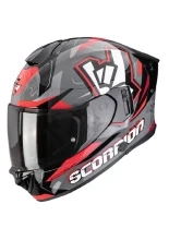 Kask integralny Scorpion EXO-530 AIR Rok szaro-czarno-czerwony + Gratisy