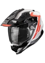 Kask adventure Scorpion ADF-9000 Air Patrol czarno-czerwony + Gratisy