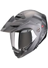 Kask adventure Scorpion ADX-2 Galane czarno-srebrny matowy + Gratisy