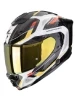 Sleek White-Blue-Yellow