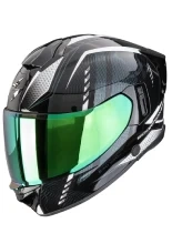 Kask integralny Scorpion EXO-530 AIR Theras czarno-biały + Gratisy