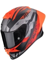 Kask integralny Scorpion EXO-R1 EVO II Air Valere czarno-czerwony matowy + Gratisy