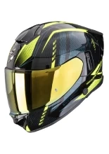 Kask integralny Scorpion EXO-530 AIR Theras fluo-czarny + Gratisy