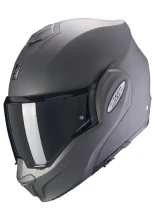 Kask szczękowy Scorpion Exo-Tech Evo Solid antracytowy matowy + Gratisy