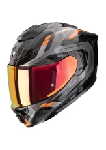 Kask integralny Scorpion EXO-1500 AIR Sleek czarno-pomarańczowy + Gratisy