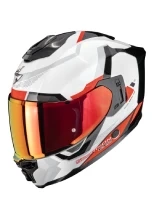 Kask integralny Scorpion EXO-1500 AIR Arena biało-czerwony + Gratisy