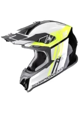 Kask enduro Scorpion VX-16 Evo Air Lignes czarno-żółty + Gratisy